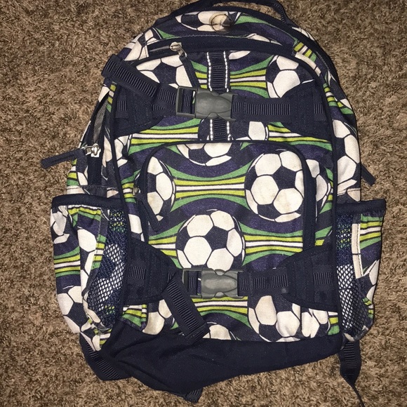 pottery barn soccer backpack